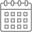 Calendar date indicator graphic